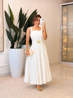 479 - Vestido Linho | Alça